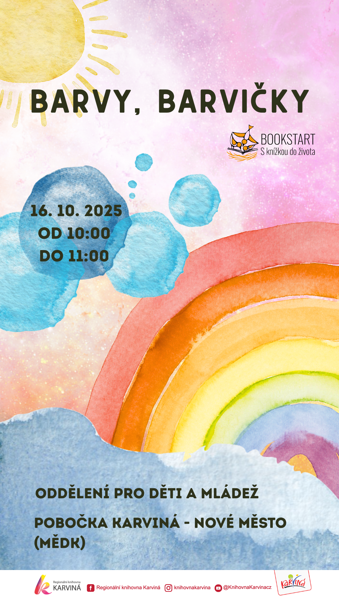 Bookstart – S knížkou do života: Barvy, barvičky
